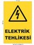 Uyarı Levhası Elektrik Tehlikesi 1