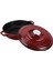 Döküm Yuvarlak Çok Amaçlı Yayvan Tencere New Heritage Serisi ÇAP(Ø)28CM.-BORDO 2