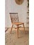 Concept Boncuk Sandalye Naturel Ahşap Sandalye 2