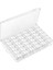 Makina 36 Ayarlanabilir Bölmeli Kolye Yüzük Takı Kutusu Organizer Düzenleyici Plastik Kutu 27.5X19.5X4.2 2