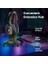 X-Base Kulaklık Için Stand Rgb Işıklı 3xusb Hub Çoklayıcı Port Ps5 ve Gamepad Standı 3,5mm Jack 3