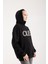 Kadın Kabartma Baskılı Oversize Sweatshirt 4