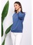 İndigo Bisiklet Yaka İki İplik Sweatshirt 3