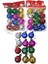 Yılbaşı Süsleri Parlak Top 12 Li Set 3 cm Yılbaşı Ağacı Süsü 4