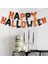 Halloween Folyo Balon Banner - Hpy Hlw Yazı- Harf Ölçüsü: 30 cm 2
