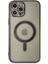 iPhone 12 Pro Kılıf Magneticsafe Lazer Silikon - SIYAH-(5796) - N788J110-M90788 3