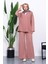 Gül Kurusu Kaşkorse Tunik Pantolonlu Takım 2