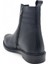Kadın Alçak Taban Fermuarlı Çift Toka Detaylı Siyah Bot 39 - Siyah 8