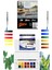 A5 200 gr Spr Mix Media Pad 20 Yp St. Aquafine Sulu Boya Seti 12'li Set 1