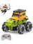4x4 Offroad Uzaktan Kumandalı Akrobat Drift Arabası Offroad Jeep Araba 360° ve 45° Yatay Hareket Drift Atan Şarjlı Çılgın Araba (Turuncu) 5