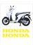 Honda Dio Marşpiyel Sticker Honda Sticker 2 Adet 20CM Beyaz 1