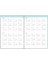 15X21 Süresiz Planlayıcı Ajanda Defter Mavi 3