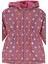 Kız Çocuk Içi Peluş Astarlı-Desenli-Kapüşonlu-Beli Lastikli Mont 12363 2