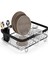Multi-Use Dish Rack Sinkin Çok Fonksiyonlu Tabak Siyah/, Metal, Büyük 1