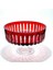 Kristal Kesme Dekor Sofra Kase Sunumluk Meyvelik 25CM 4