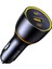 Superauto Araç Içi Şarjı, 3 Portlu Pd 170W Type-C To Type-C, Usb, Hızlı Şarj Çakmaklık Adaptörü, Siyah 1