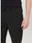 Bağlamalı Bel Normal Paça Jogger Siyah Erkek Pantolon ACE001261525_SYH 3