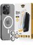 Buff iPhone 15 Pro Avantaj Paket - Magsafe Kılıf + Ekran Koruyucu + Lens Koruyucu Privacy 1