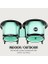 Percussion Headliner Bongo - Journey Serisi - Special Edition - 6 1/2" Macho & 7 1/2" Hembra - Seafoam Green (HB50SF) 2
