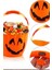 Halloween Işıklı Kulplu Şeker Kovası Bal Kabağı Turuncu 3