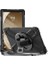 Samsung Galaxy Tab A9 Plus ile Uyumlu Kılıf Zore Defender Askı Aparatlı Tank Tablet Silikon Kapak - Siyah 4