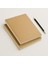 Tanıtım Özel Tasarım Kraft Kapaklı A4 Defter - 180 Derece Açılabilir, Sırtı DIKIŞLI,%100 El Işçiliği, Ofis, Okul, Günlük Kullanım Için Ideal Defter (Çizgisiz) 1
