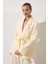 Krem Bağlama Detaylı Ceket 1