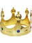 Plastik Kral Tacı Altın Renk Çocuk Boy (5067) 2