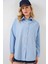 Kadın Gömlek 20332 Mavi 1