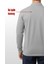 Gri Polo Yaka Sweatshirt – 2 Iplik Kumaş, Uzun Kollu Rahat Iş Elbisesi ve Günlük Kullanıma Uygun Erkek Üst Giyim 3