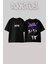 Black Sabbath 13 Tasarım Sırt Baskılı Pamuk Siyah Oversize T-Shirt 1