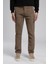 Ricky Yüksek Bel Düz Kesim Düz Paça Bej Erkek Pantolon 2