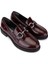Kadın Hakiki Deri Bordo Loafer Ayakkabı 899 26101 Bn Ayk SK25-26 K.bordo Rgn 2