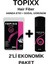 Topixx Hair 100 Gr. + 50 Gr. 2'li Ekonomik Set Saç Tozu Orta Kahverengi Saç Dolgunlaştırıcı Toz Topik 1