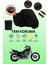 Siyah Arka Çanta Uyumlu Yamaha Virago Xv 750 Uyumlu Motosiklet Brandası, Koruyucu Örtü 1