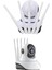 LED Aydınlatmalı 5 Antenli Motorlu 1080P Wifi Kamera Sensörlü 4