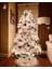 180 Cm 660 Dallı Beyaz Yılbaşı Çam Ağacı – Yoğun Dallı, Premium Kalite, Metal Ayaklı 🎄 1