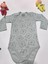 Kız Erkek Çocuk Bebek Uzun Kollu Çıtçıtlı Body-Badi %100 Pamuk 3.5-4-5-6 Yaş 8