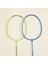 Yetişkin Badminton Raket Seti - Sarı/Mavi - Fun BR130 AD 3