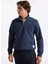 Dik Yaka Lacivert Erkek Sweatshırt 12299799 Jornewove Sweat Smu 1