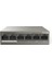 Ip-Com F1106P-4-63W 4 Port 10/100+2X10/100 Uplınk Metal Kasa 58W Poe Swıtch 1