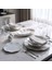 Nesrin 52 Parça Gümüş Fileli Yemek Takımı 1