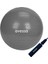 Avessa Pilates Topu 55 cm Gri Pompalı 1