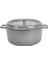 Metal Premium Serisi - Döküm Yuvarlak Tencere, 24 Cm, Majolik Gri 1