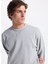 Bisiklet Yaka Gri Erkek Sweatshırt 12279677_JJGRADY Sweat Crew Neck 2