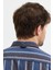 Erkek Dikine Çizgili Melanj Button Down Regular Fit Pamuk Polyester Gömlek 5