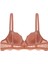 Anna 2735 Dantelli Dekolte Dolgulu Push-Up Sütyen ve Külot Takımı- Gül Kurusu 4