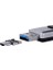5005 Micro USB Otg Şarj Data Kablo Uç Çevirici Dönüştürücü Adaptör 2