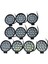 14 LED Off Road Çalışma Lambası Beyaz 12-24V 10 Adet Fiyatı (BX12 021) 1