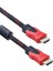 Ekstra Kalın Premium Örgülü HDMI Kablo 3 Metre – V1.4 High Speed Gold Uçlu Dayanıklı Computer Cable Bilgisayar Kablosu 3